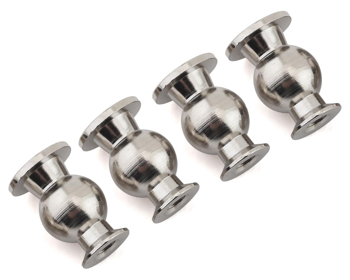 Hot Racing Arrma 6S 3x8x12mm Steel Chrome Pivot Ball (4) (HRAAON160PC08)