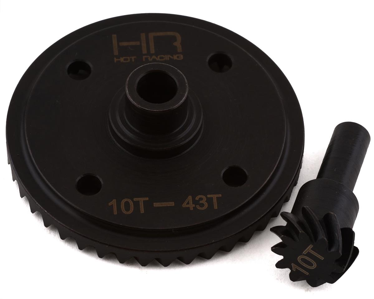 Hot Racing Arrma 6S Steel Helical Differential Ring/Pinion (43T/10T) (HRAAON9043)