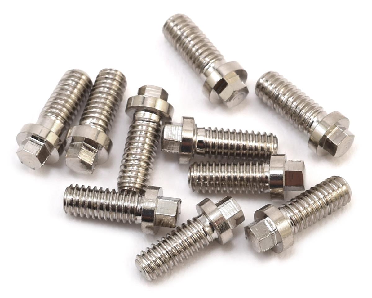 Hot Racing M2.5x6mm Miniature Scale Hex Bolts (10) (HRABLWS25H06)