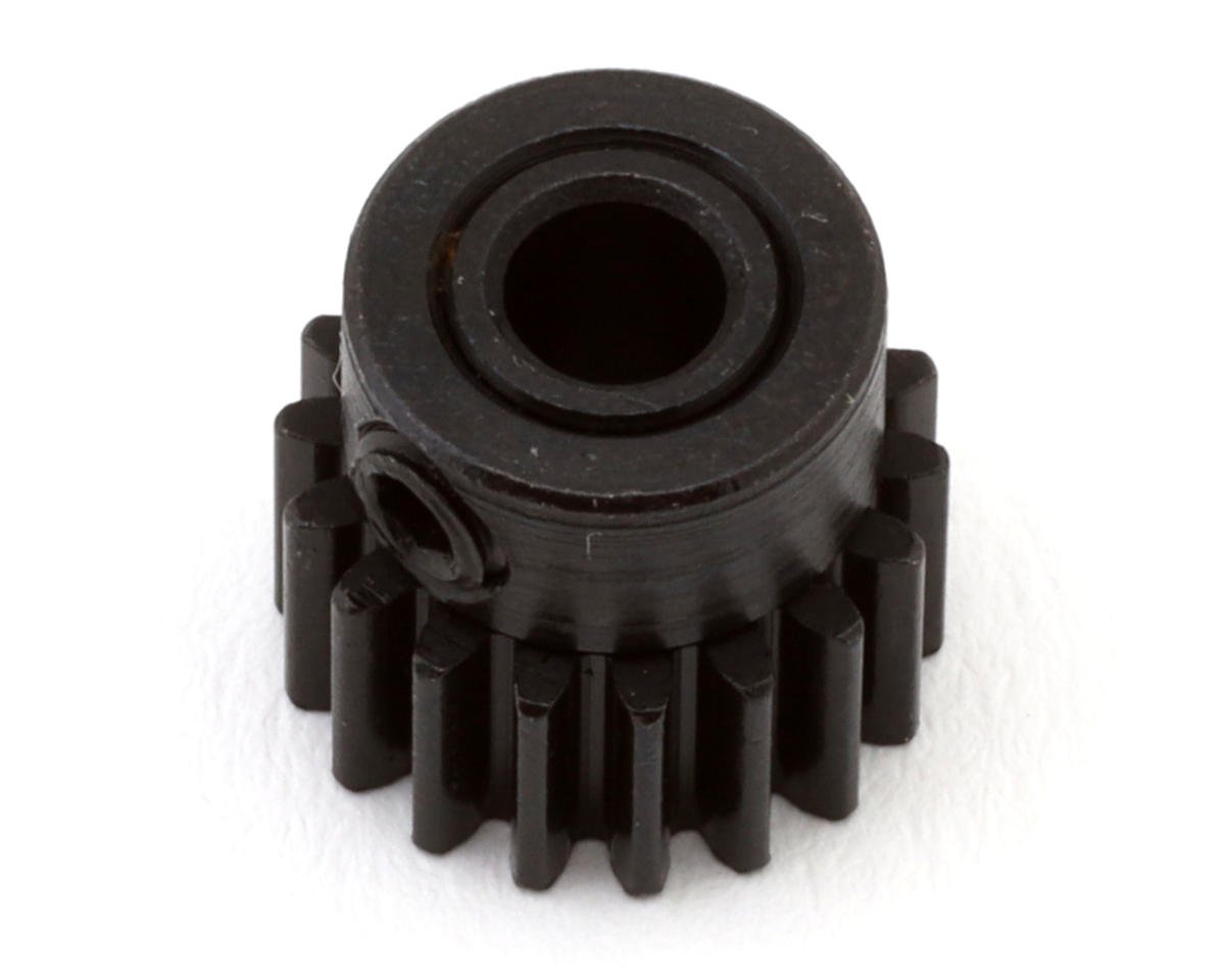 Hot Racing Mod 0.5 Hard Blackened Steel Pinion Gear (1/8 Bore) (18T) (HRACSG18M05)