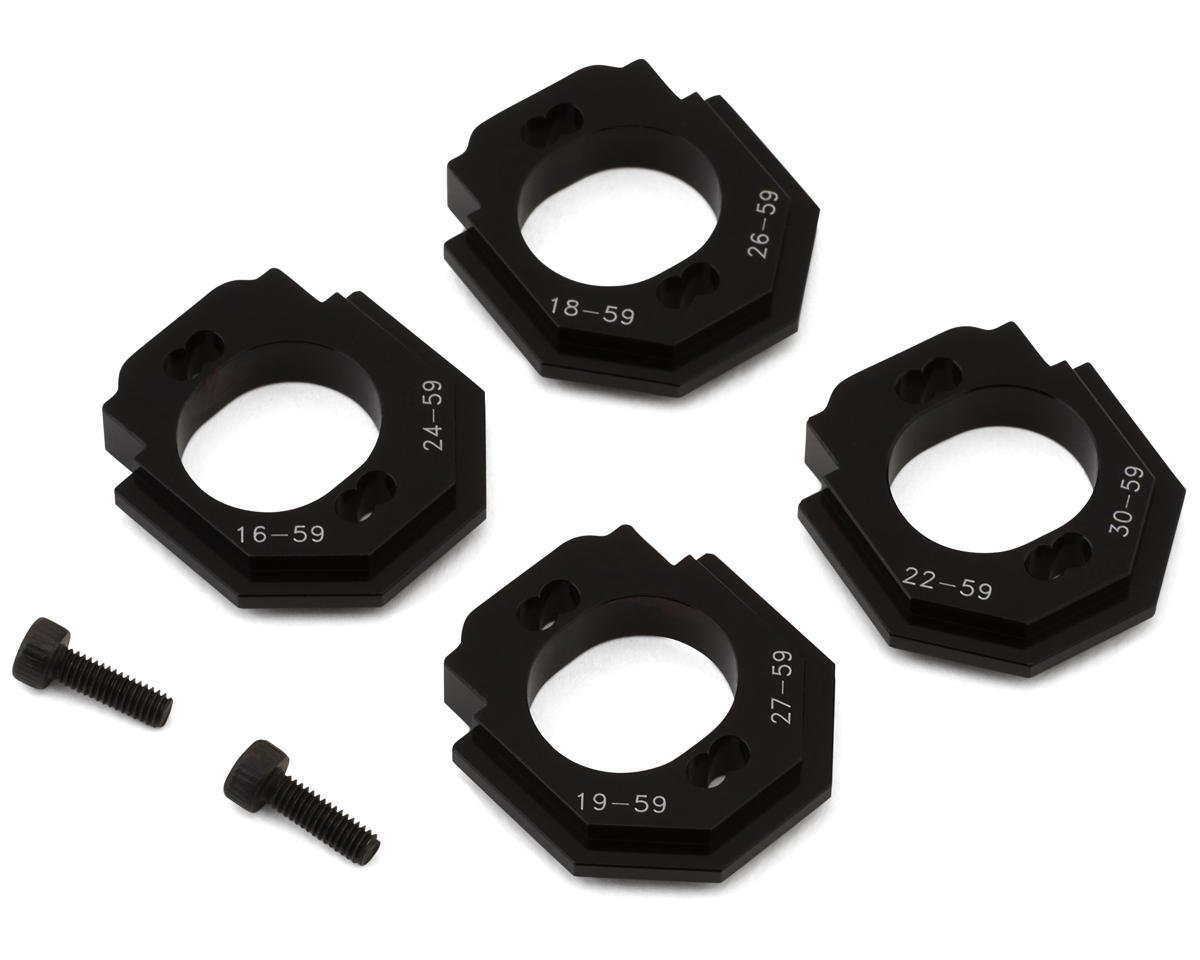 Hot Racing Arrma Grom Aluminum Motor Mount Set (Black) (16-27T) (HRAGRM18V01)