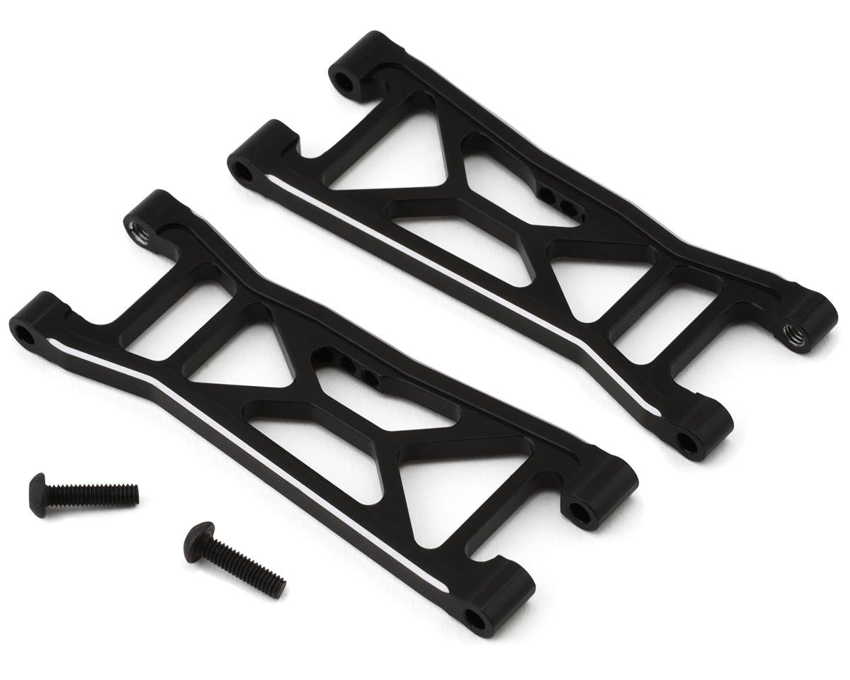 Hot Racing Arrma Granite Grom Aluminum Rear Lower Arm Set (Black) (2) (HRAGRM56M01)
