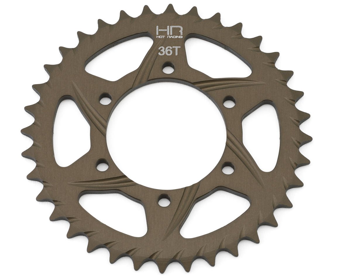 Hot Racing Losi Promoto-MX Hard Anodized Rear Aluminum Main Sprocket (36T) (HRALPC39HRS)