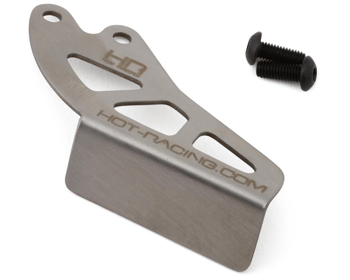 Hot Racing Losi Promoto-MX Stainless Steel Chain Guard (Silver) (HRALPC40G)