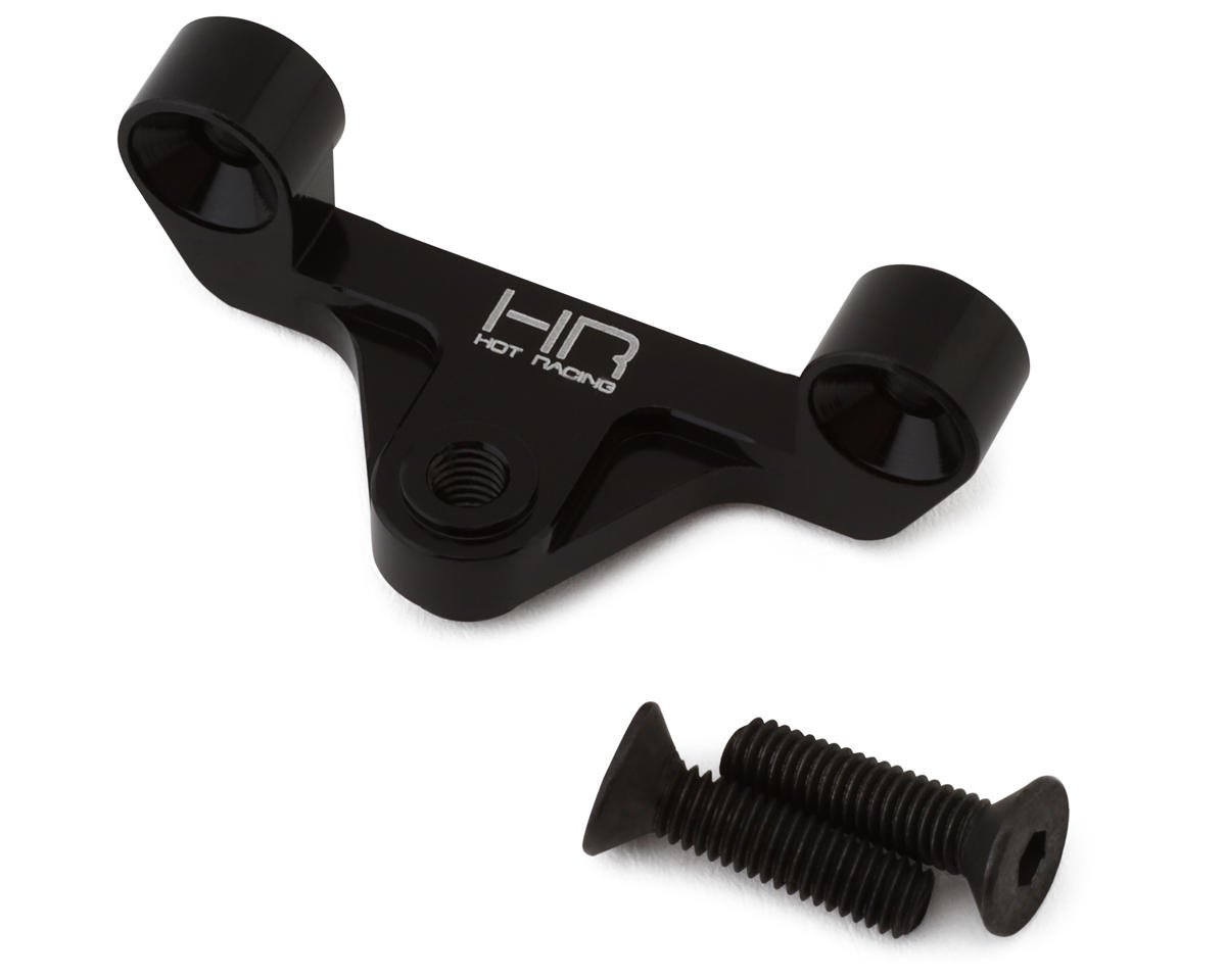 Hot Racing Losi Promoto-MX Aluminum Steering Pivot (Black) (HRALPC48P01)