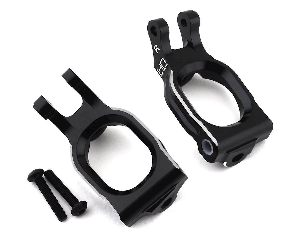 Hot Racing Losi Rock Rey Aluminum Front C Hubs (Black) (HRALRR1901)