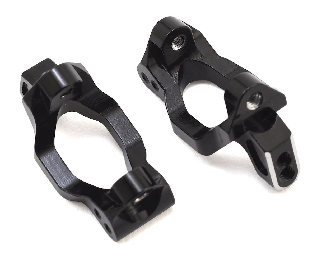 Hot Racing LaTrax Rally/Teton Aluminum Hub Carrier Set (Black) (HRALTN1901)