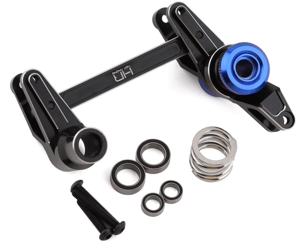 Hot Racing Aluminum Servo Saver Steering Bellcrank Set for Traxxas Maxx (HRAMXX48M01)