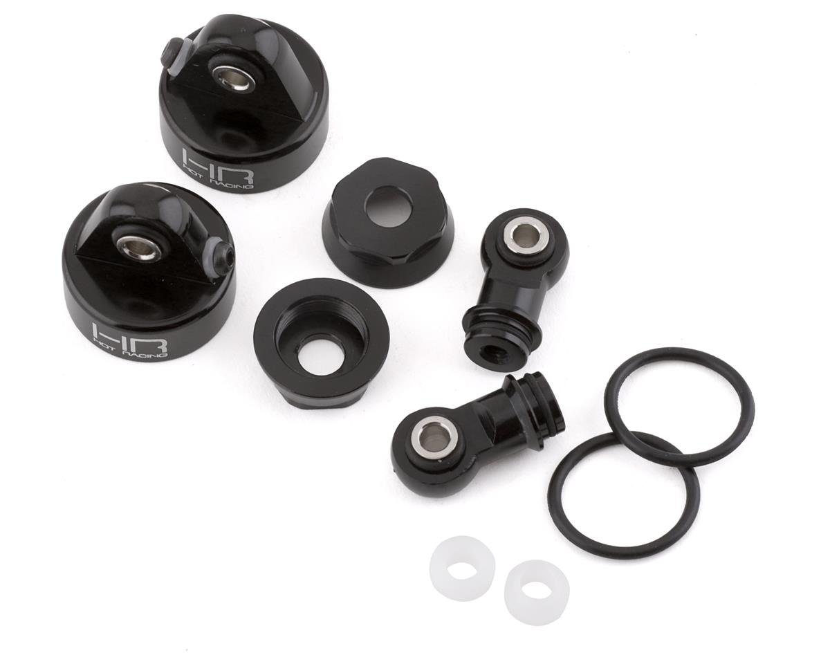 Hot Racing Traxxas UDR Aluminum Shock Upgrade Kit (Black) (2) (HRAR156CM01)
