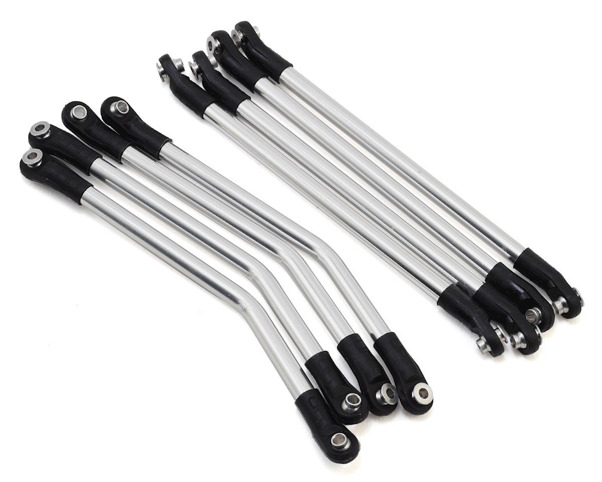 Hot Racing Axial Wraith Aluminum 4-Link Set (Silver) (HRARCS8000P08)