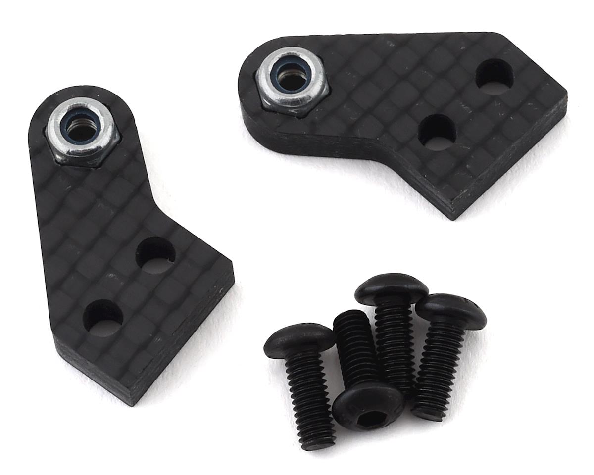 Hot Racing Losi Rock Rey Carbon Fiber Steering Arms (HRARLRR2101)