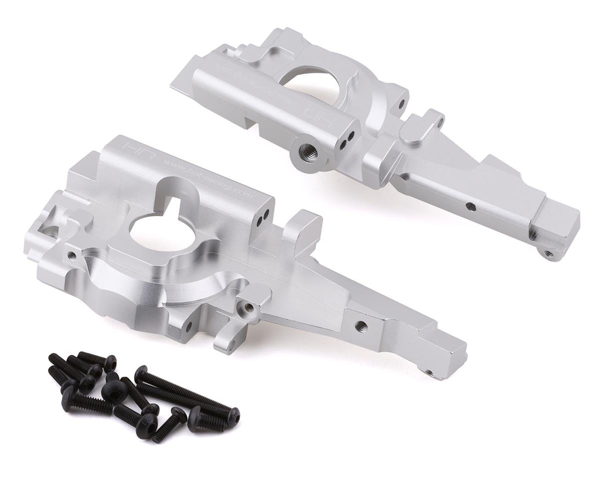 Hot Racing Secure Lock Rear Bulkhead for Traxxas Revo 3.3 (Silver) (HRARVO1308)