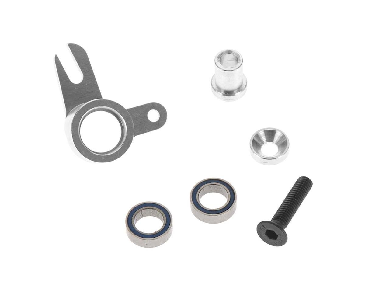 Hot Racing Silver Throttle Linkage Arm Set for Traxxas Revo (HRARVO132508)