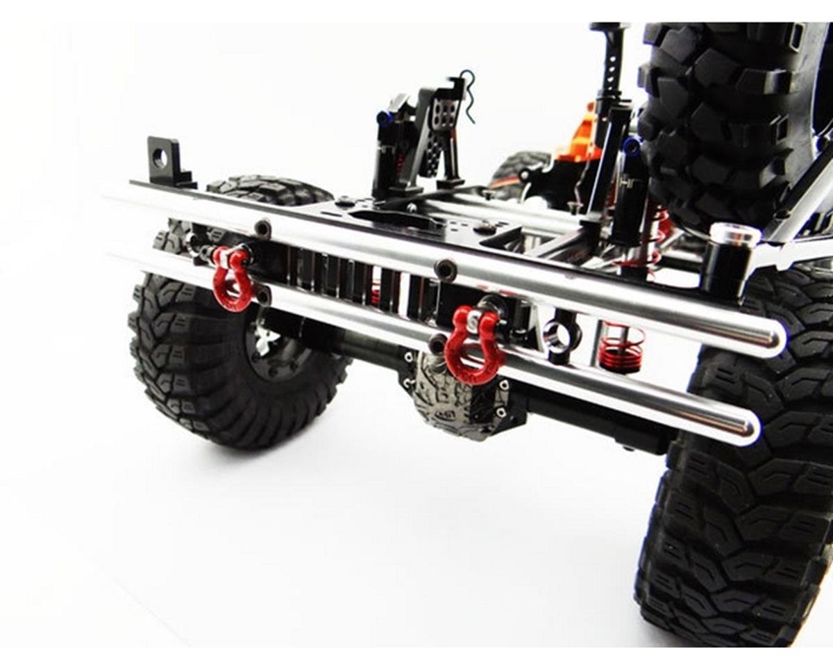 Hot Racing Axial SCX10 II Tubular Rear Bumper w/ Winch & Light Mount (HRASCX03ERA01)