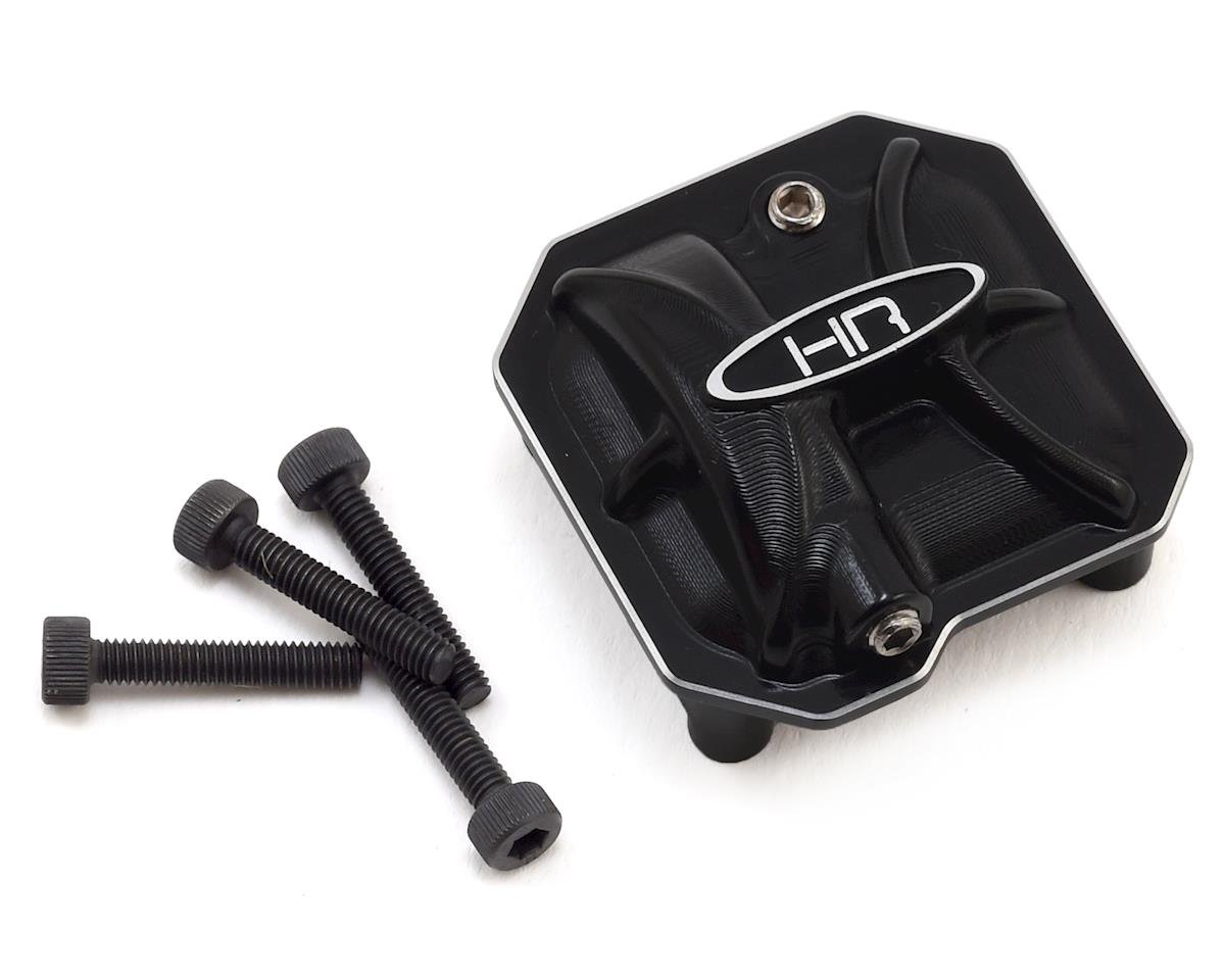 Hot Racing Axial SCX10 II Aluminum AR44 Axle Diff Cover (Black) (HRASCXT12C01)