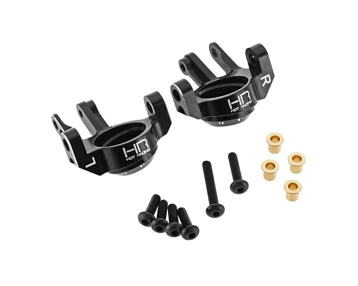 Hot Racing Axial SCX10 II Aluminum AR44 Steering Knuckles (Black) (HRASCXT2101)