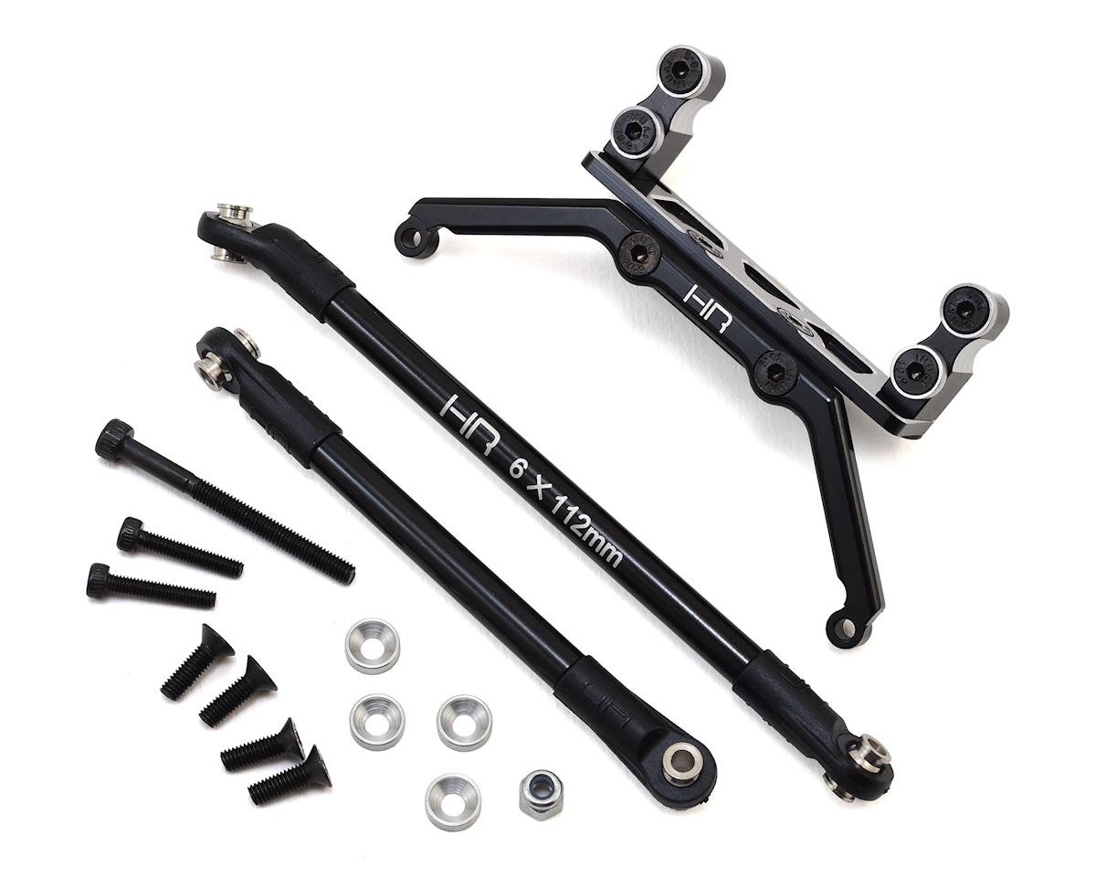 Hot Racing Axial SCX10 II AR44 Aluminum Servo On Axle SOA Mount (Black) (HRASCXT24AM01)