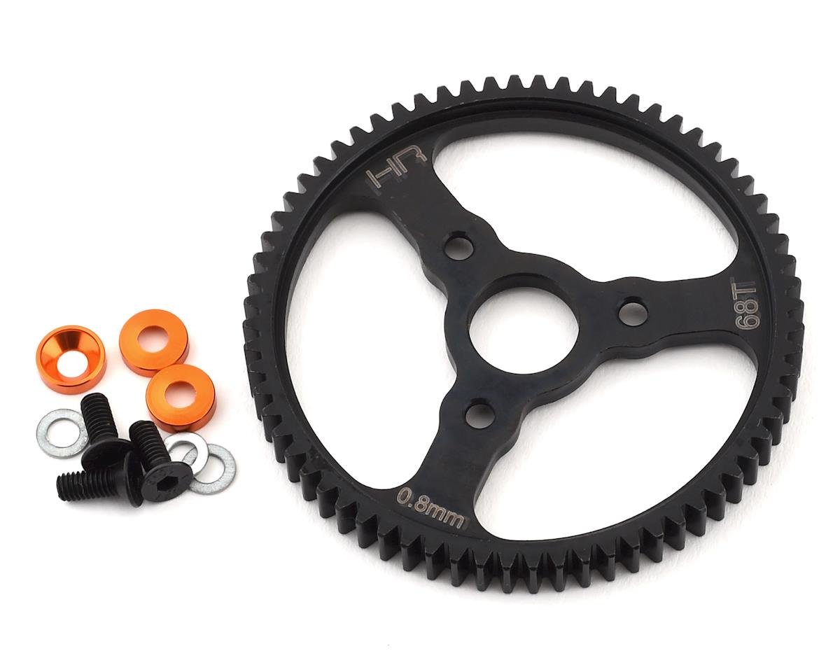 Hot Racing 32P Hardened Steel Spur Gear for Traxxas Summit/E-Revo (Black) (68T) (HRASERVO268)