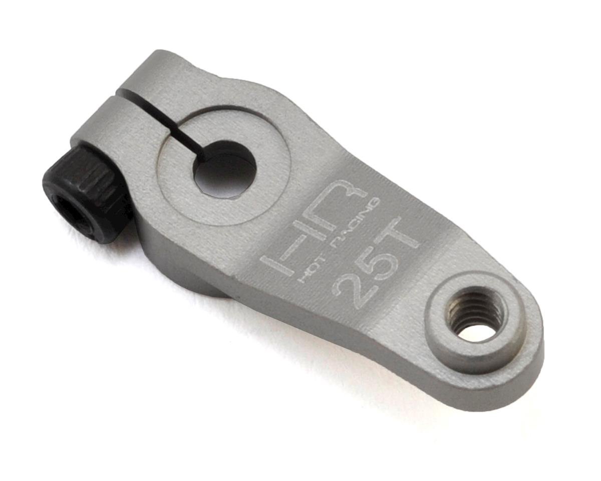 Hot Racing TLR 22 Aluminum Clamping Servo arm (25T) (HRASH25LTR22)
