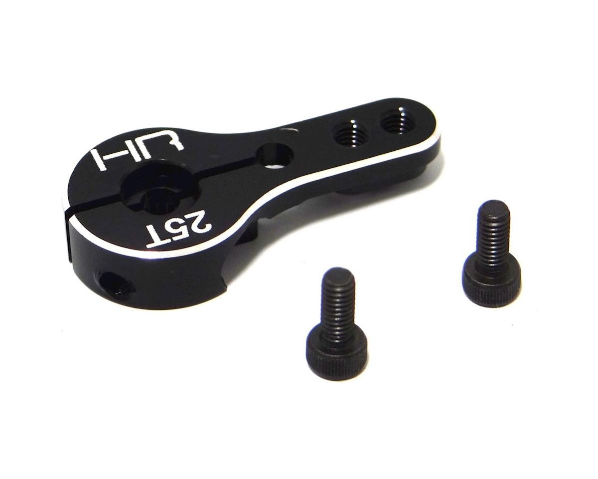 Hot Racing 2-Hole Aluminum Locking Servo Arm (25T-ProTek/Futaba/Savox) (HRASHM25M01)