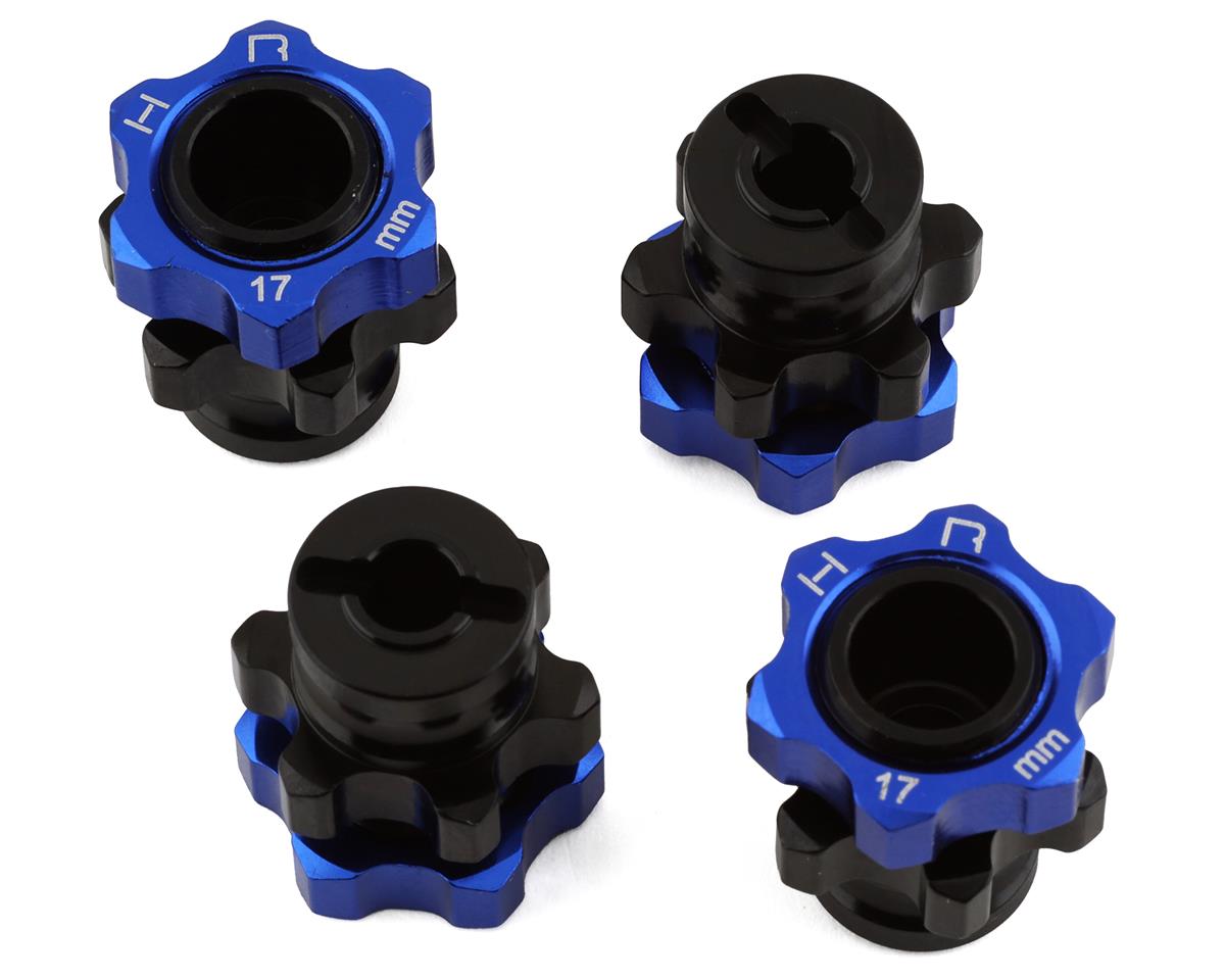 Hot Racing Light Weight Splined 17mm Hubs for Traxxas Slash 4x4 (HRASLF117X06)