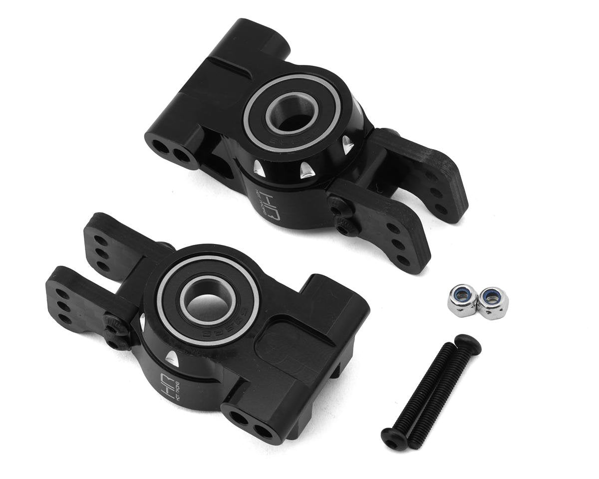 Hot Racing Aluminum Rear Axle Carriers w/HD Bearings for Traxxas Sledge (2) (HRASLG22M01)
