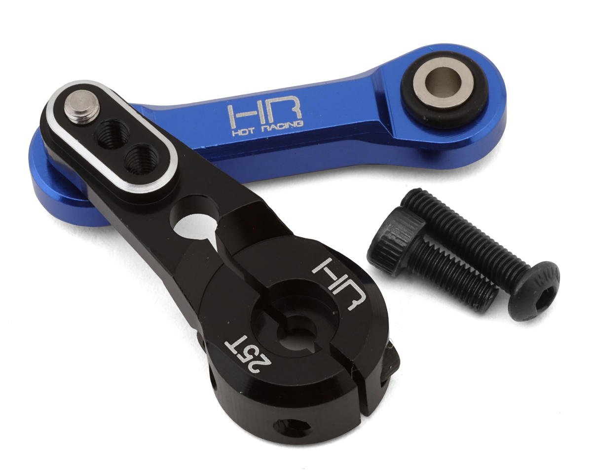 Hot Racing Aluminum Fixed Link Servo Arm for Traxxas Sledge (25T) (HRASLG48SH25)