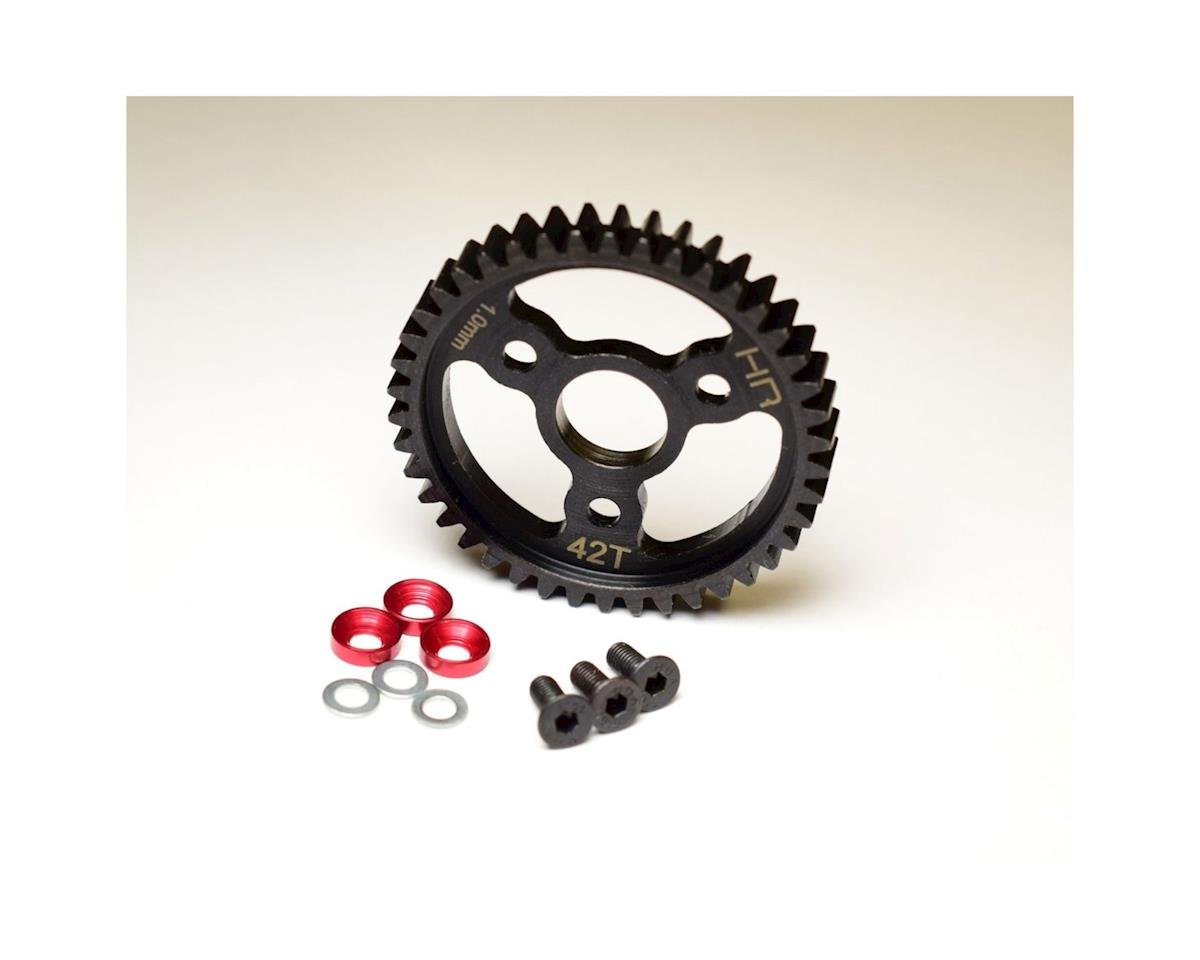 Hot Racing Heavy Duty Mod 1 Steel Spur Gear for Traxxas Revo (42T) (HRASRVO442)