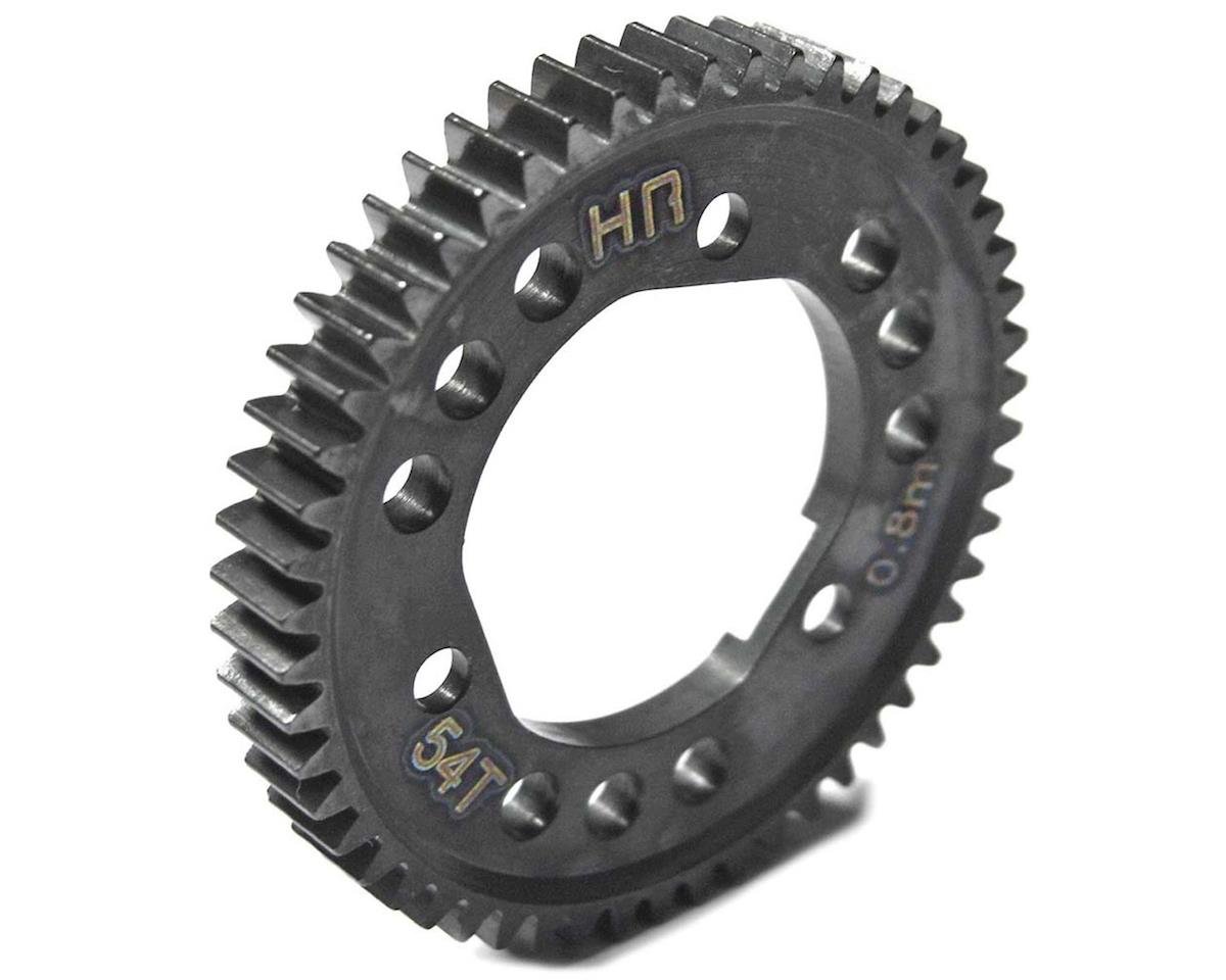 Hot Racing 32P Steel Center Diff Spur Gear for Traxxas Slash 4x4 (54T) (HRASSLF254D)