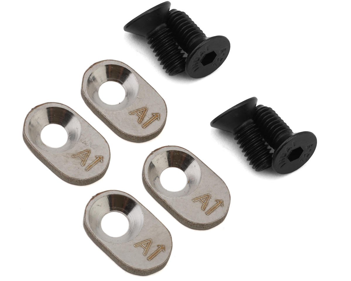 Hot Racing Stainless Steel Motor Locking Washers for Traxxas Sledge (HRASSLG889A)
