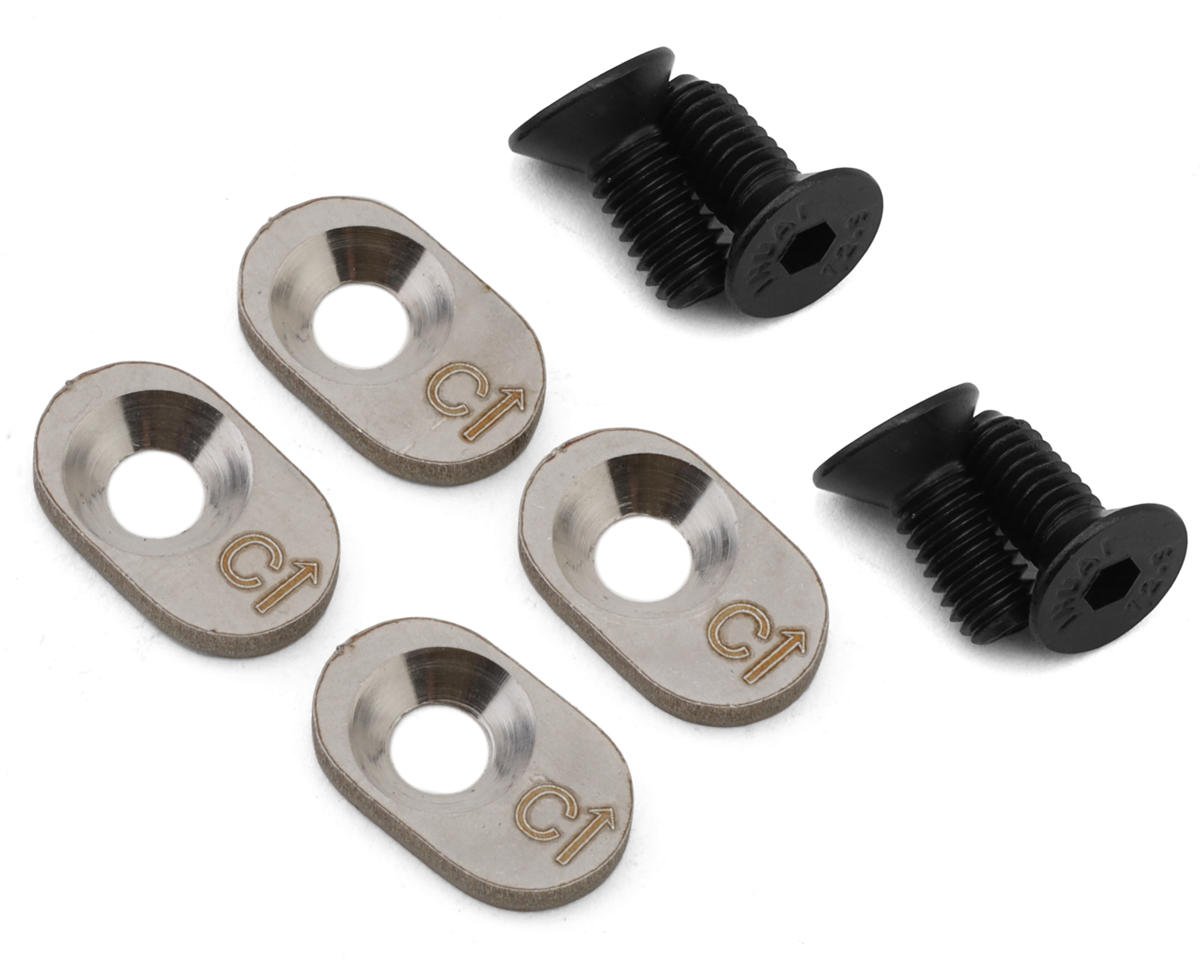 Hot Racing Stainless Steel Motor Locking Washers for Traxxas Sledge (HRASSLG889C)