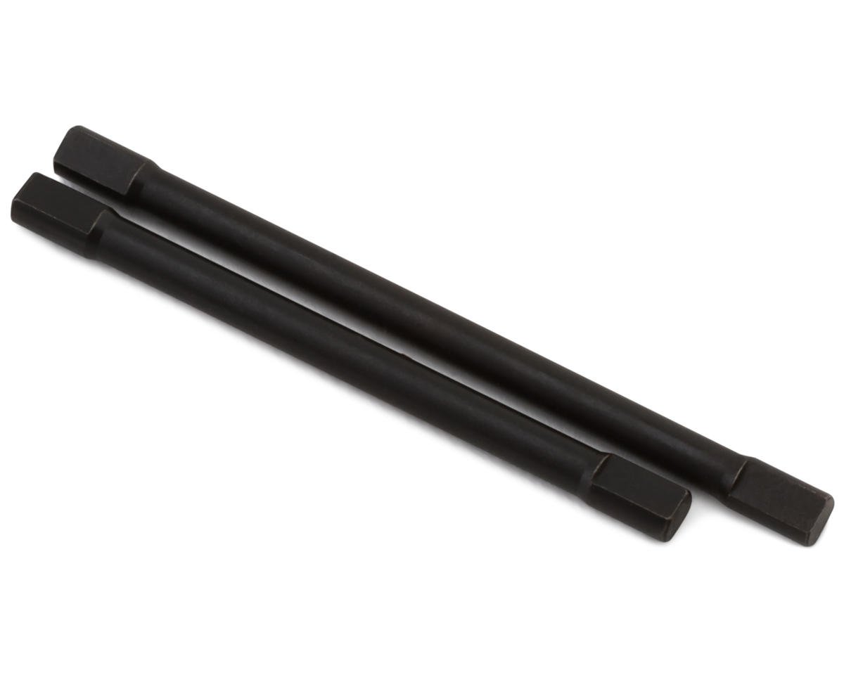 Hot Racing S2 Spring Steel Solid Rear Axle Shaft Set for Traxxas TRX-4 (HRASTRXF12SR)