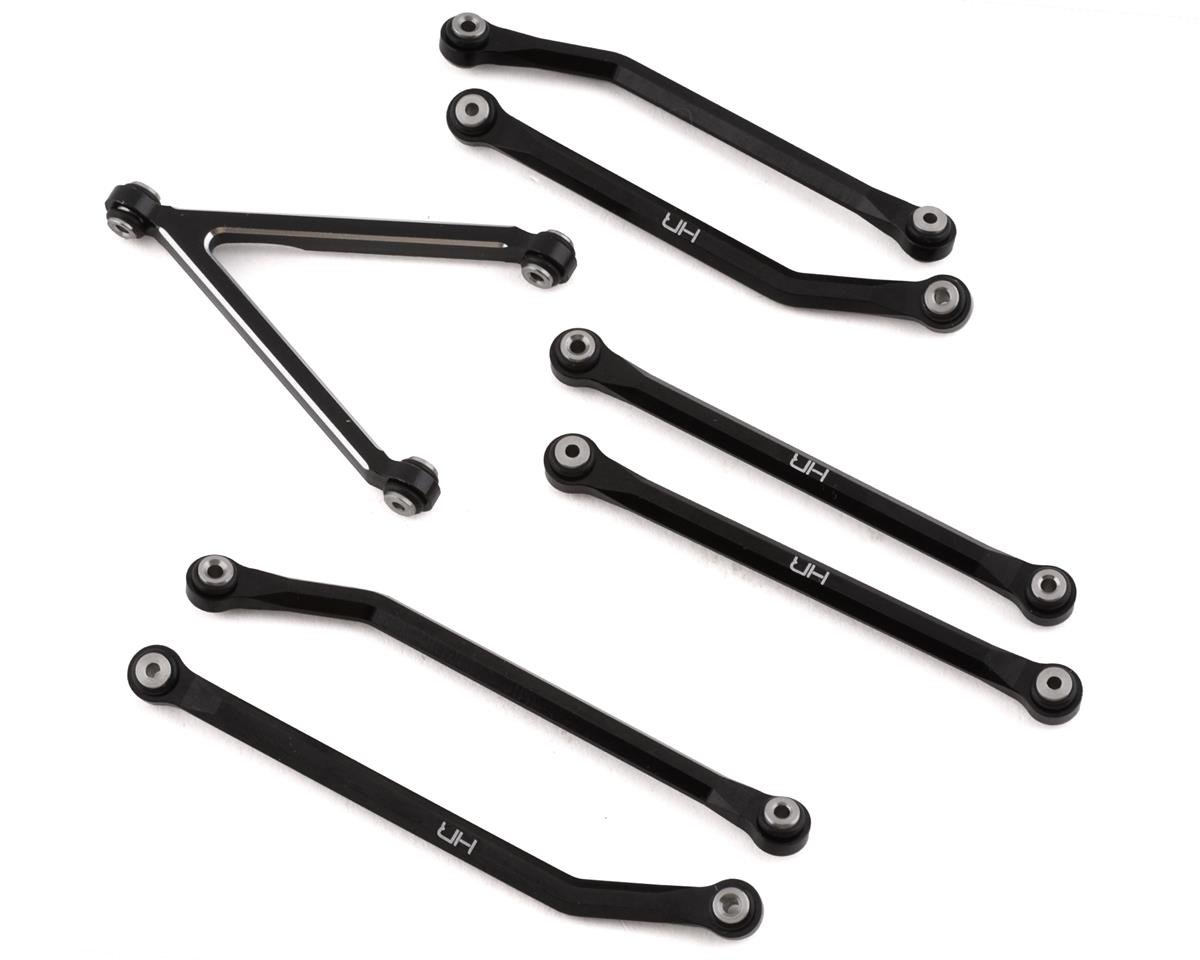 Hot Racing Axial SCX24 Aluminum High Clearance LWB Link Set (133.7mm) (HRASXTF133HJ01)