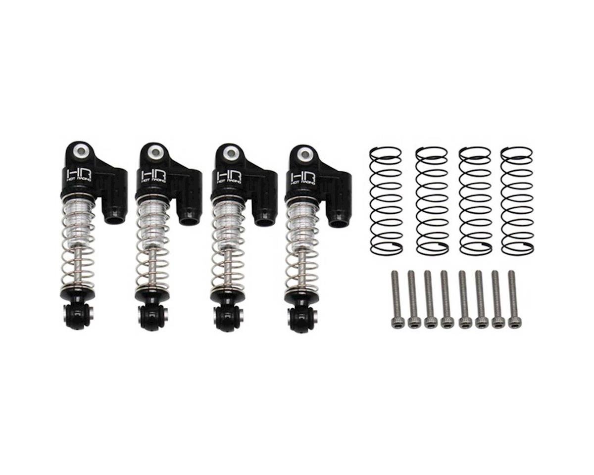Hot Racing Axial SCX24 Reservoir Friction Damper Shocks (4) (HRASXTF326R01)
