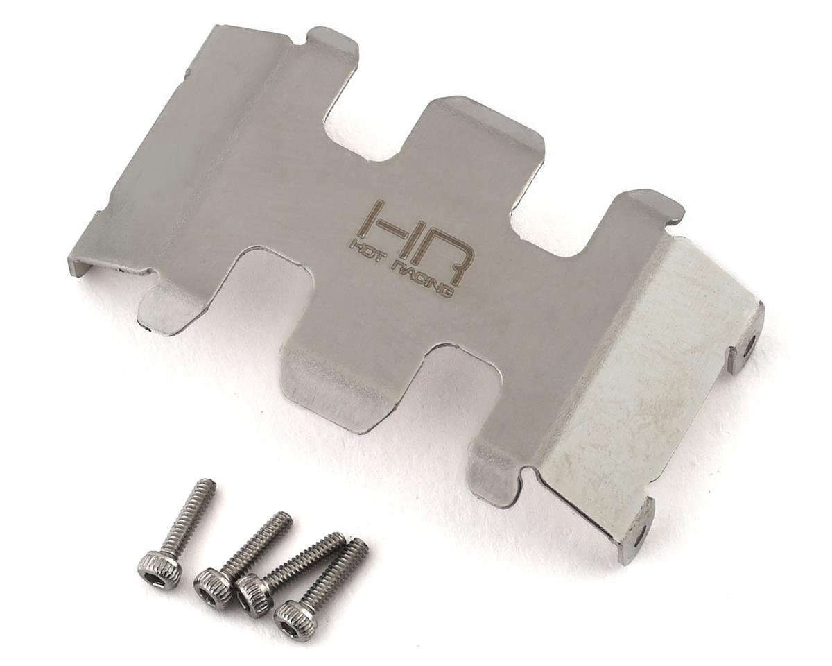 Hot Racing Axial SCX24 Stainless Steel Center Belly Skid Plate (HRASXTF332C)