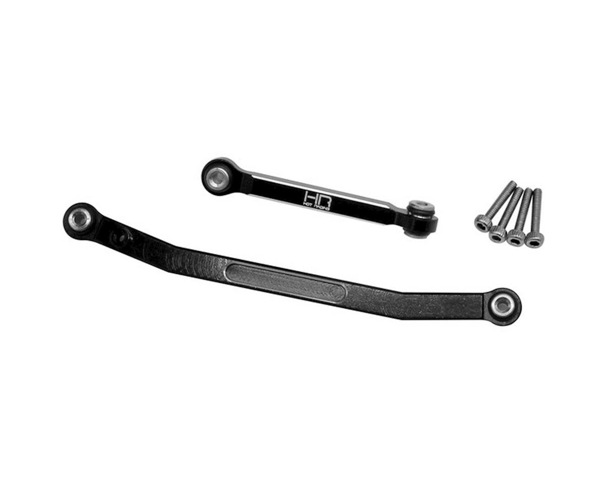 Hot Racing Axial SCX24 Aluminum Fix Tight Tolerance Steering Rod Link (Black) (HRASXTF49X01)