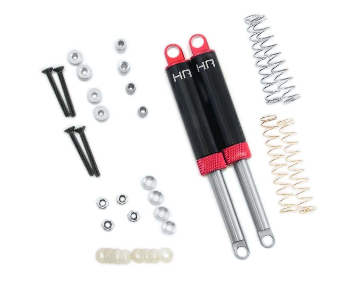Hot Racing 100mm Internal Spring Air Shock (Red) (2) (HRATD100T02)
