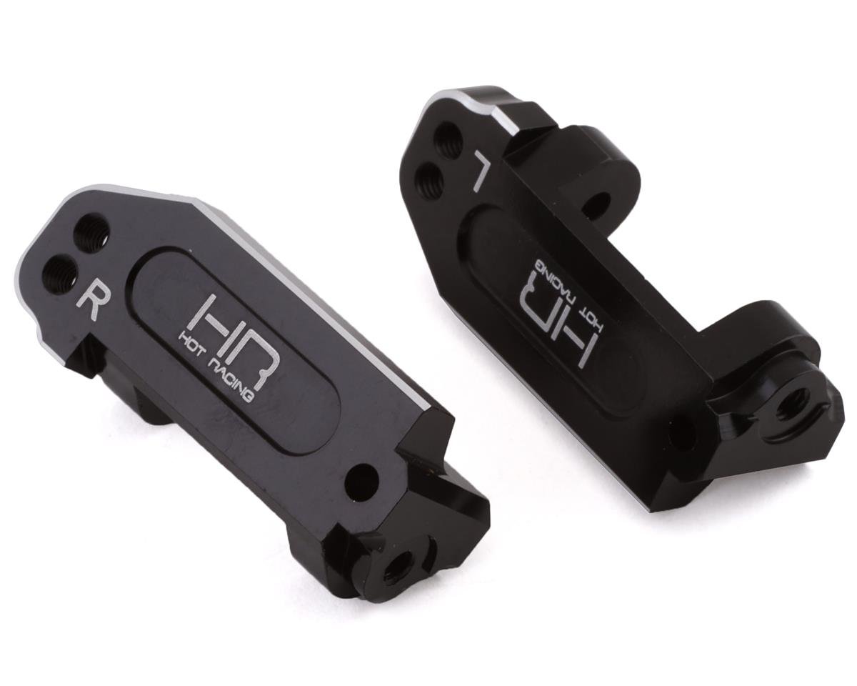 Hot Racing Aluminum Multi Mount Caster Blocks for Traxxas 2WD (Black) (HRATE1901)