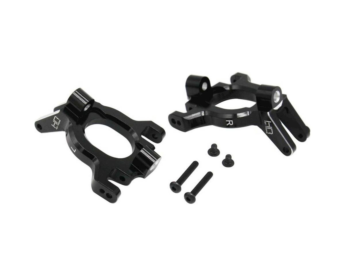 Hot Racing Arrma 4S BLX Aluminum Front C-Hub Caster Blocks (Black) (2) (HRATFF1901)
