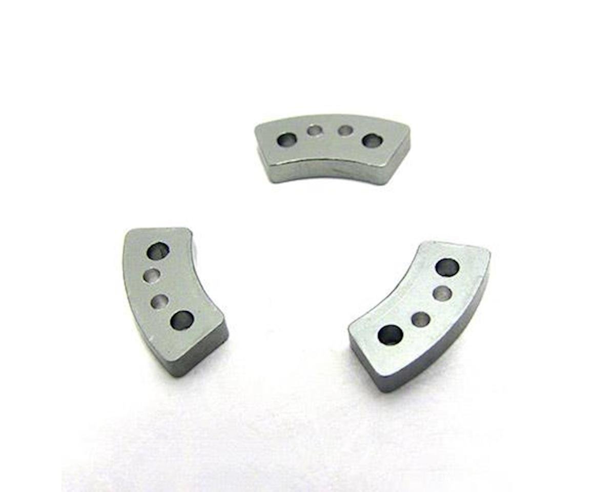 Hot Racing Hard Anodized Slipper Clutch Pads for Traxxas Revo/T-Maxx (3) (HRATRX15HS)