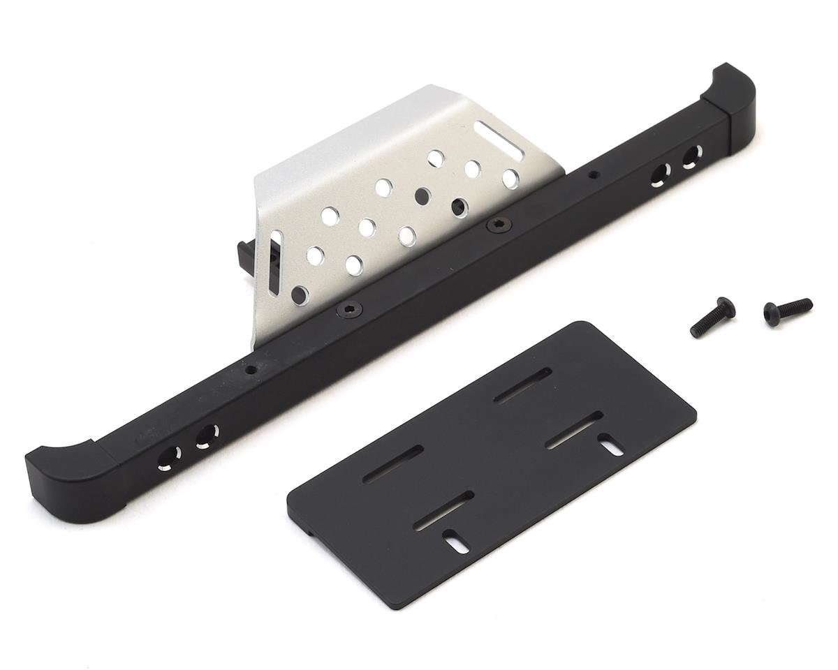 Hot Racing Aluminum Skid Plate Front Bumper for Traxxas TRX-4 (2) (HRATRXF03CF01)
