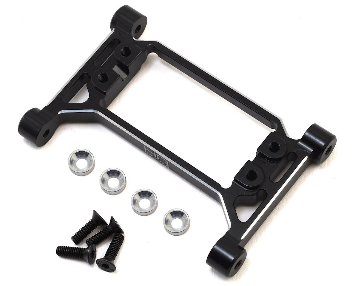 Hot Racing Aluminum Steering Servo Mount for Traxxas TRX-4 (Black) (HRATRXF2401)