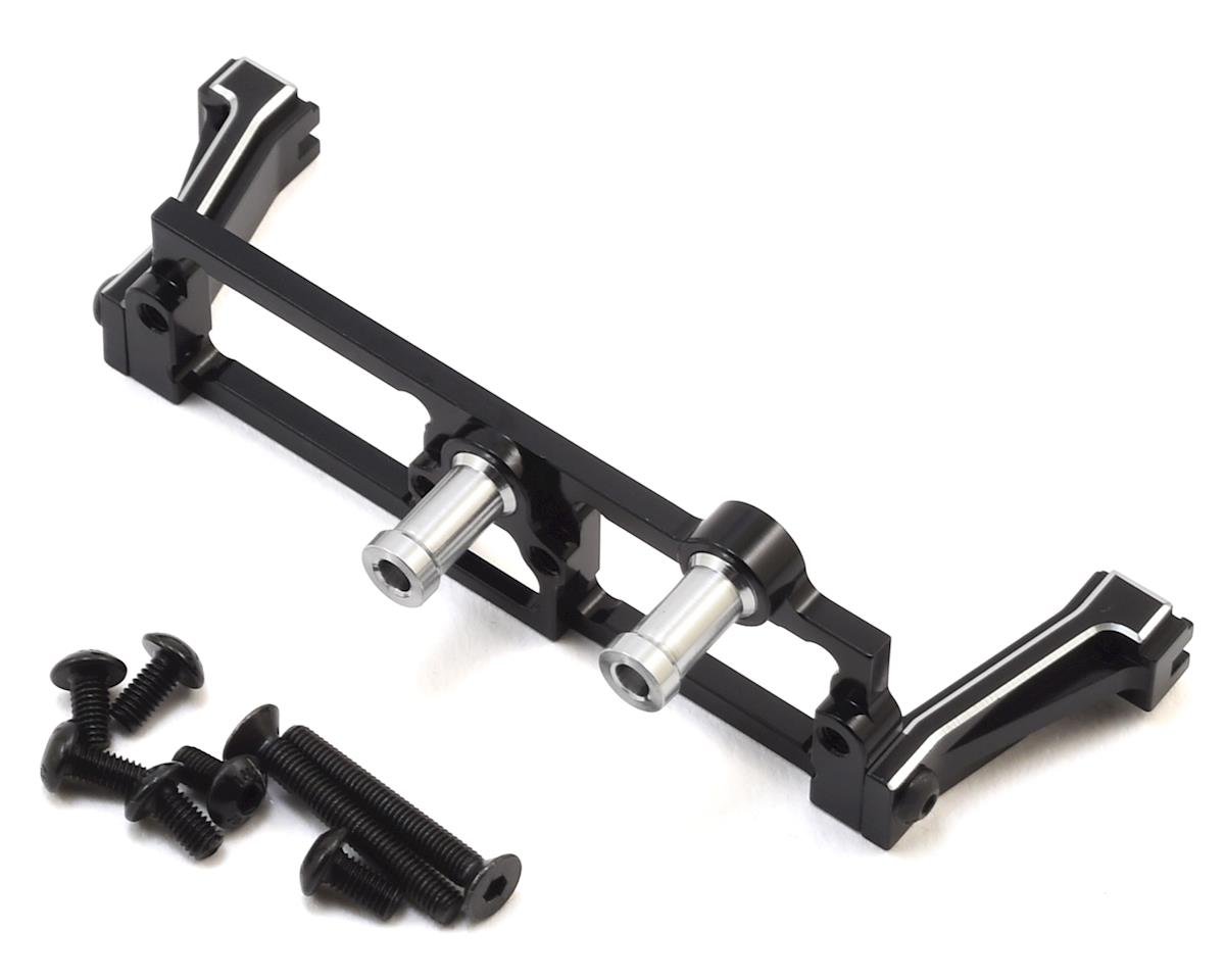 Hot Racing Aluminum Diff Lock Servo Mount for Traxxas TRX-4 (Black) (HRATRXF24L01)