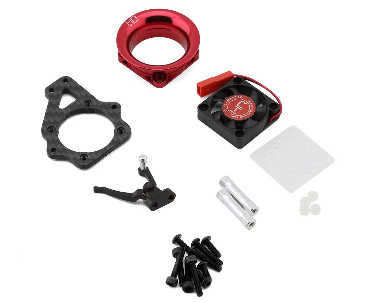 Hot Racing High Velocity Fan w/EZ Switch for Traxxas XL-5 ESC (HRATRXF303WC02)