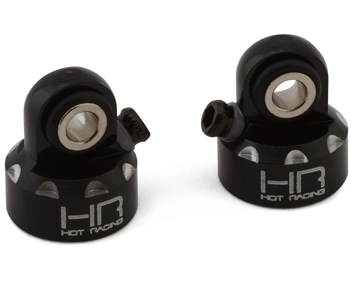 Hot Racing Aluminum Emulsion Shock Caps for Traxxas TRX-4M (2) (HRATRXM156C01)
