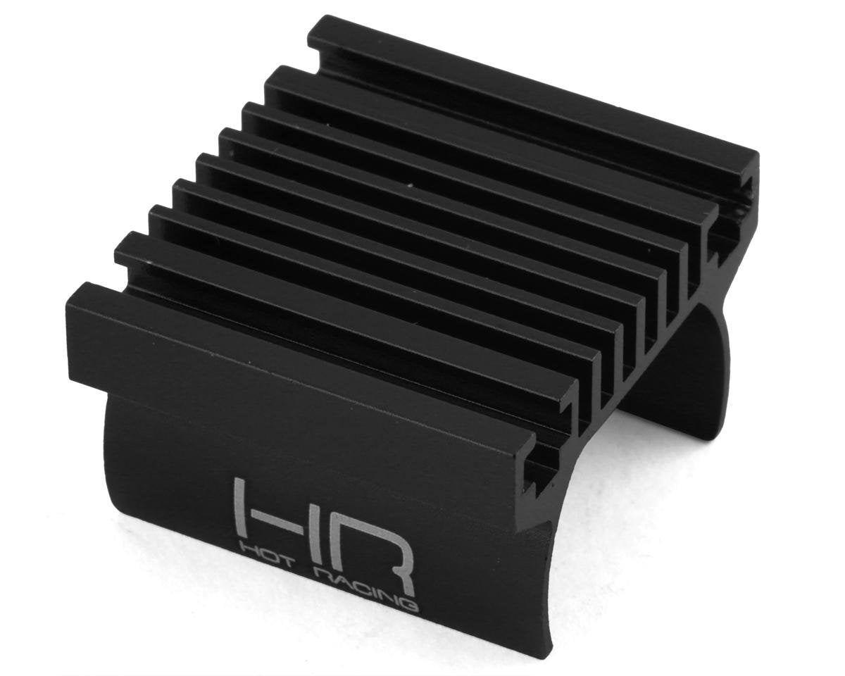 Hot Racing 180 Aluminum Motor Heat Sink for Traxxas TRX-4M (Black) (HRATRXM180H01)