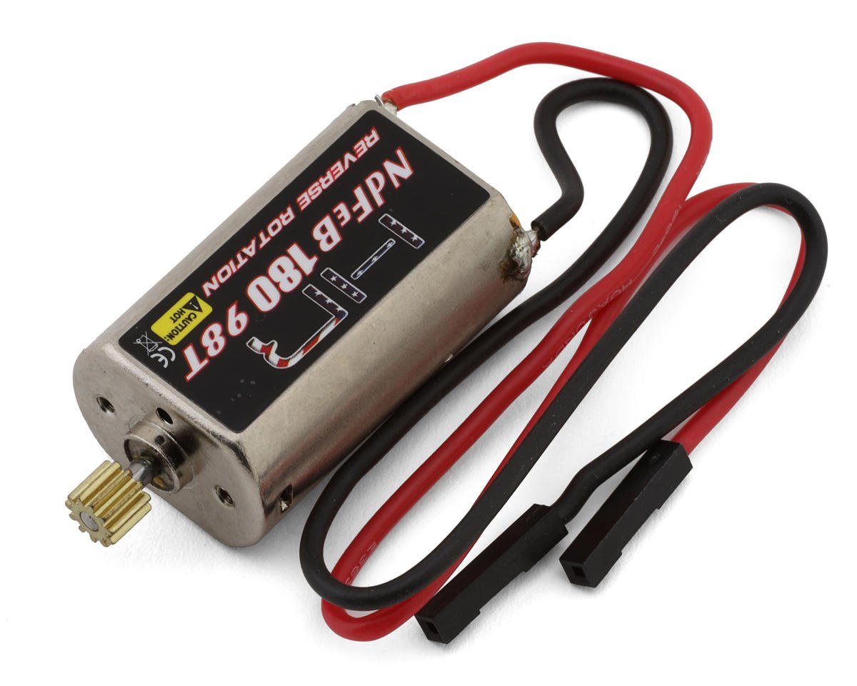 Hot Racing 180 High Torque N42 Brushed Motor for Traxxas TRX-4M (98T) (HRATRXM180N9)