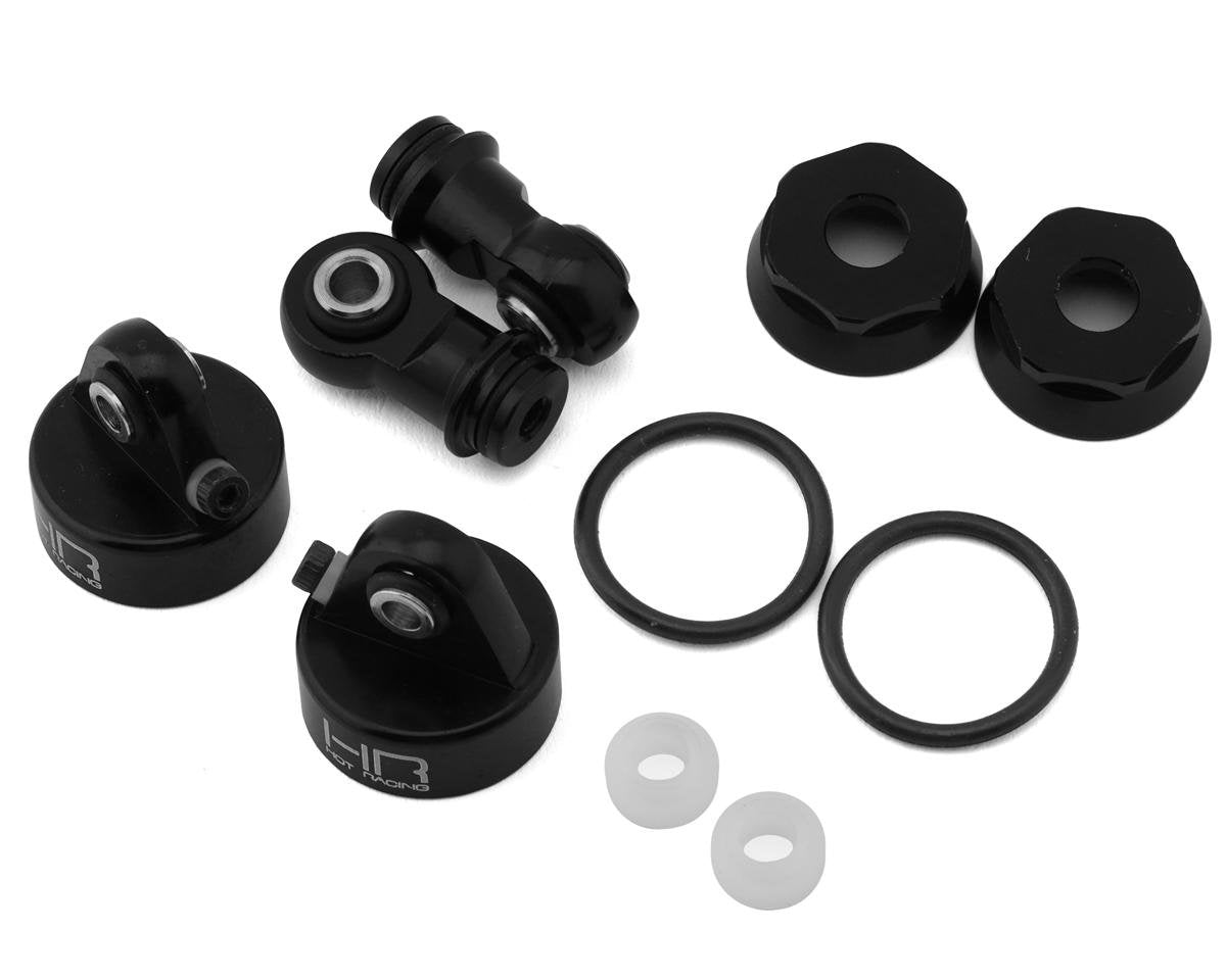 Hot Racing Aluminum Shock Upgrade Kit for Traxxas UDR (Black) (2) (HRATUDR156CM01)