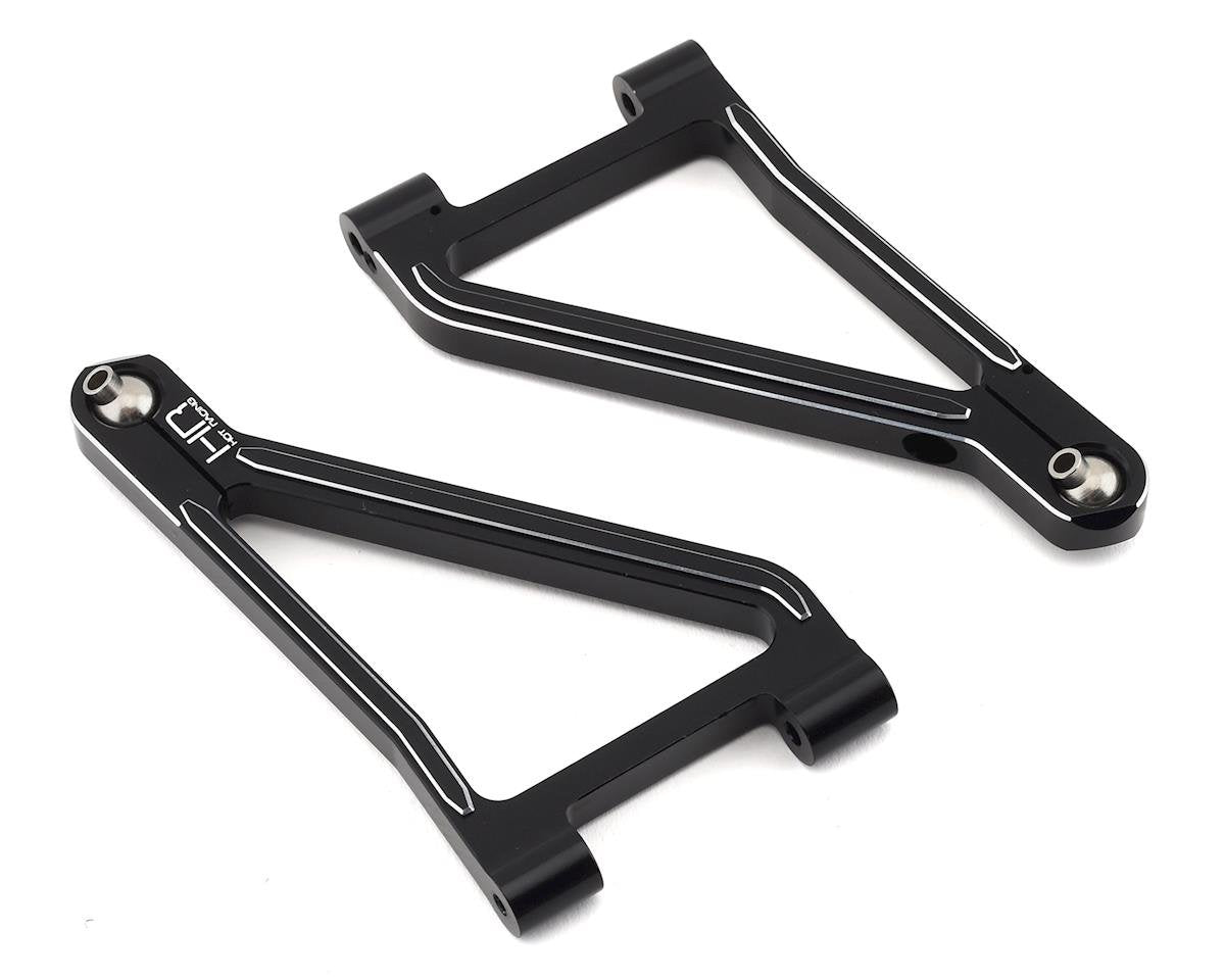 Hot Racing Aluminum Front Upper Arms for Traxxas UDR (Black) (HRATUDR54M01)