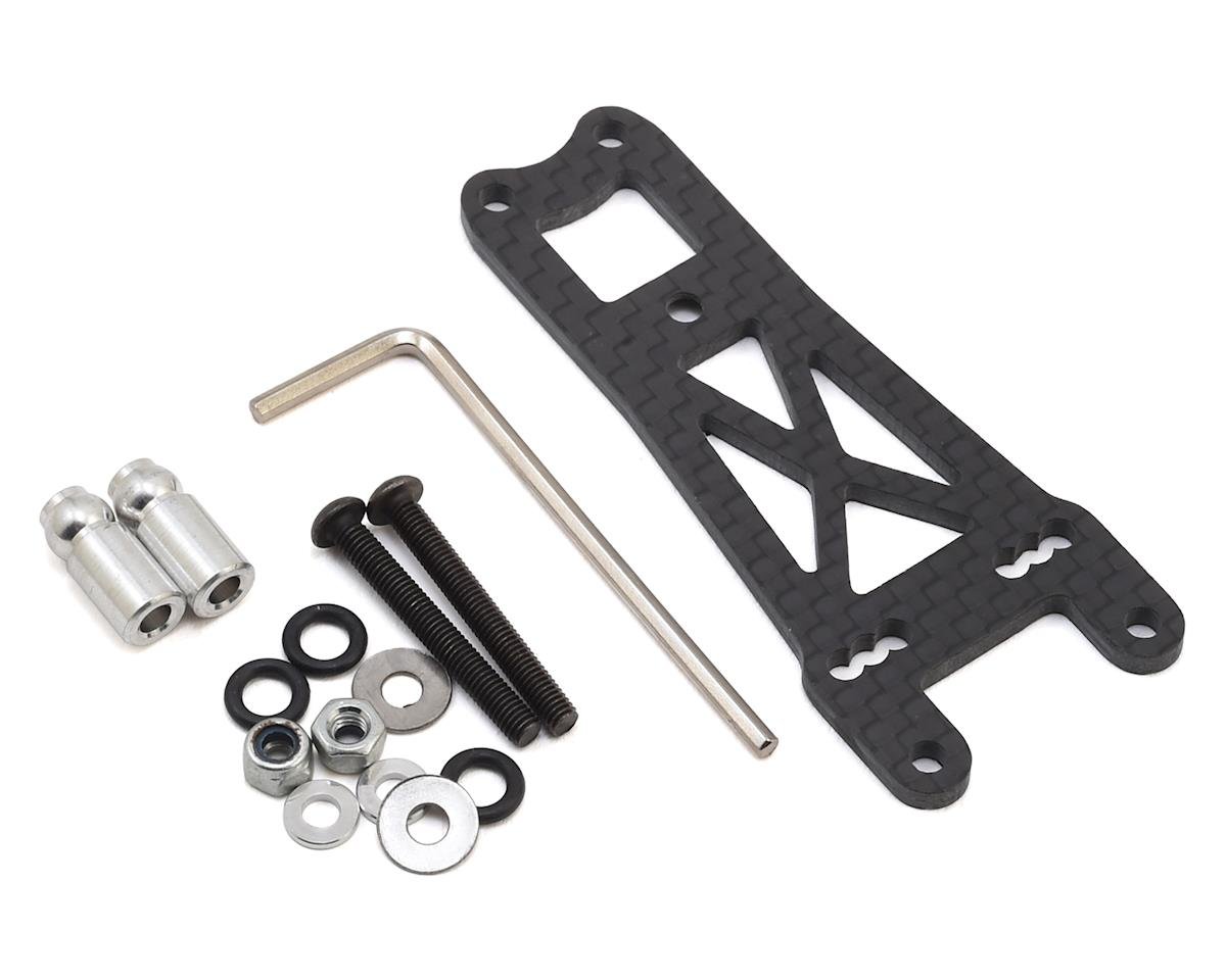 Hot Racing Vaterra Twin Hammers Graphite Front Shock Mount (HRAVTH28G)